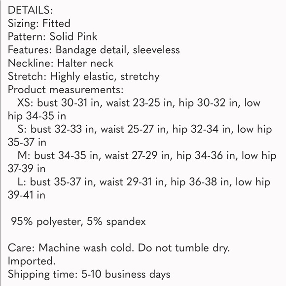 NWT bodycon halter dress with back zipper . Sexy, stylish and trendy. - Picture 5 of 5